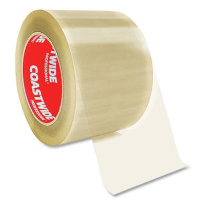 Coastwide Professional Industrial Packing Tape, 3" Core, 1.5 mil, 3" x 110 yds, Clear, 24/Carton