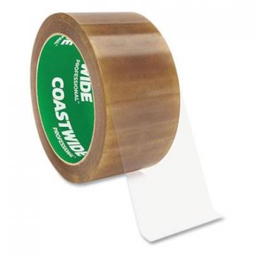 Coastwide Professional Packing Tape, 3" Core, 2.3 mil, 1.88" x 54.6 yds, Clear, 6/Pack