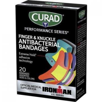 Medline Curad Finger/Knuckle Antibacterial Bandage