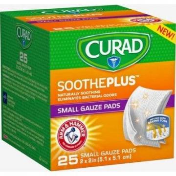 Medline Curad SoothePlus Medium Non-stick Pads (CUR202225AH)