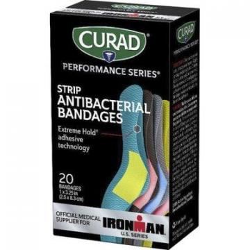 Medline Curad Strip Antibacterial Ironman Bandages (CURIM5020)