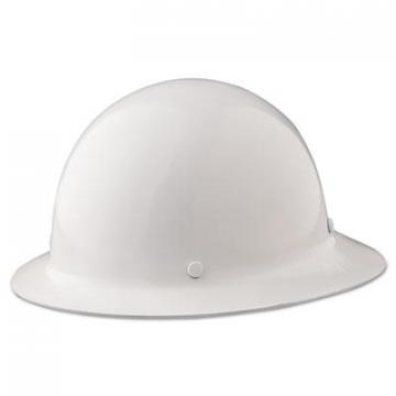 MSA Skullgard Protective Hard Hats, Ratchet Suspension, Size 6 1/2 - 8, White
