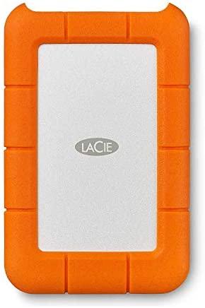 LaCie Rugged USB-C 4TB External Hard Drive Portable HDD