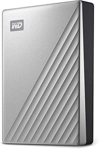 WD 1TB My Passport Ultra Silver Portable External Hard Drive HDD