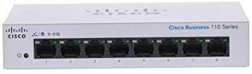 Cisco Business CBS110-8T-D Unmanaged Switch, 8 Port GE
