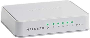Netgear 5-Port Gigabit Ethernet Unmanaged Switch (GS205)