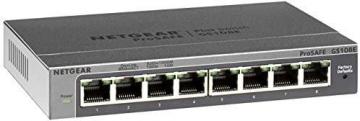 Netgear 8-Port Gigabit Ethernet Plus Switch (GS108Ev3)