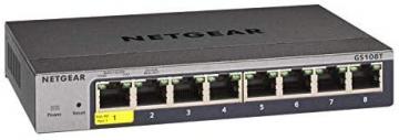 Netgear 8-Port Gigabit Ethernet Smart Switch (GS108T)