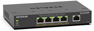 Netgear 5 Port PoE Gigabit Ethernet Plus Switch (GS305EP)