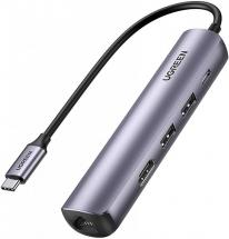 UGREEN USB C Hub Ethernet HDMI, USB C Multiport Adapter