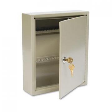 MMF SteelMaster Uni-Tag Key Cabinet, 60-Key, Steel, Sand, 10 5/8 x 3 x 12 1/8
