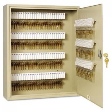 MMF SteelMaster Uni-Tag Key Cabinet, 200-Key, Steel, Sand, 16 1/2 x 4 7/8 x 20 1/8