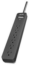 APC PE610 Surge Protector with Extension Cord 10 Ft, 6-Outlets