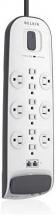 Belkin Power Strip Surge Protector, 12 AC Multiple Outlets, Ethernet & Cable Protection, 8ft Cord