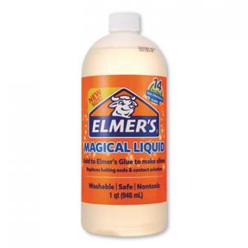 Elmer's Glue Slime Magical Liquid Activator Solution, 32 oz, Dries Clear