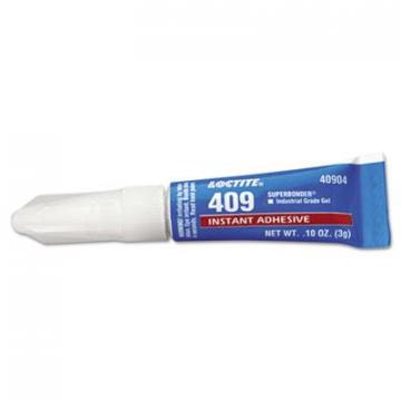Loctite 409 Super Bonder Instant Adhesive, General Purpose Gel, 0.10 oz, Dries Clear