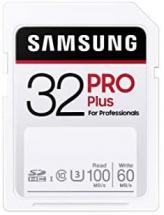 Samsung PRO Plus SDHC Full Size SD Card 32GB