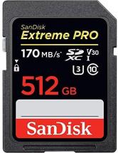 SanDisk 512GB Extreme PRO SDXC UHS-I Card