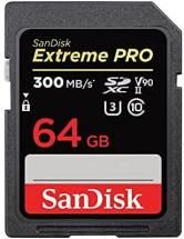 SanDisk 64GB Extreme PRO SDXC UHS-II Memory Card