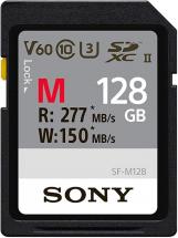 Sony 128GB SF-M Series UHS-II U3 V60 SDHC Digital Memory Card