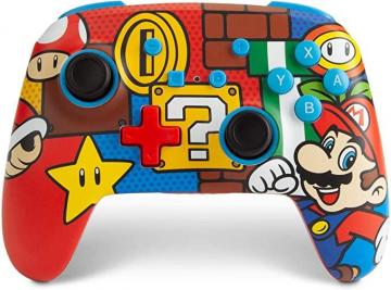PowerA Enhanced Wireless Controller for Nintendo Switch – Mario Pop