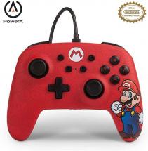 PowerA Enhanced Wired Controller for Nintendo Switch – Mario