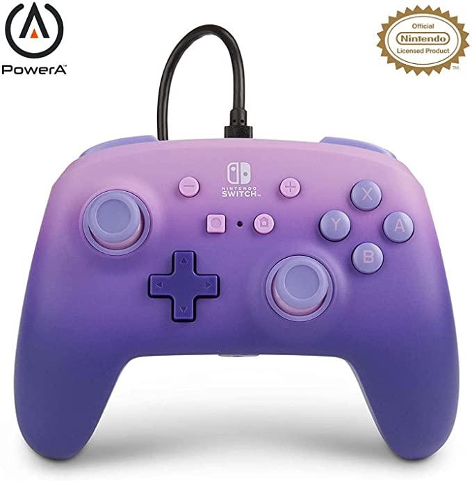 PowerA Enhanced Wired Controller for Nintendo Switch - Lilac Fantasy