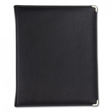 Samsill Classic Collection Zipper Ring Binder, 3 Rings, 1.5" Capacity, 11 x 8.5, Black