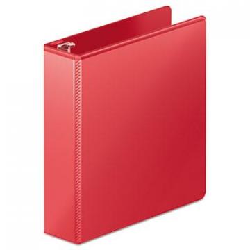 Wilson Jones Heavy-Duty D-Ring View Binder with Extra-Durable Hinge, 3 Rings, 2", 11 x 8.5, Red
