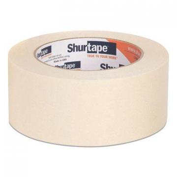 Shurtape CP-83 Utility Grade Masking Tape, 3" Core, 1.5" x 60 yds, Beige