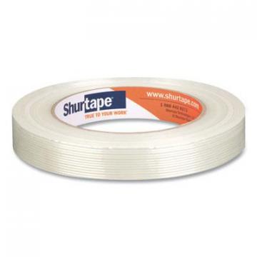 Shurtape GS 500 Utility Grade Fiberglass Reinforced Strapping Tape, 0.71" x 60.15 yds, White