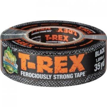 Shurtape T-Rex Duct Tape, 3" Core, 1.88" x 35 yds, Black