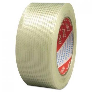 Tesa 319 Performance Grade Filament Strapping Tape, 0.75" x 60 yds, Clear