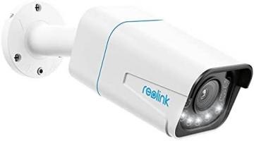 Reolink 4K PoE Security Outdoor IP Camera with Human/Vehicle Detection, 5X Optical Zoom