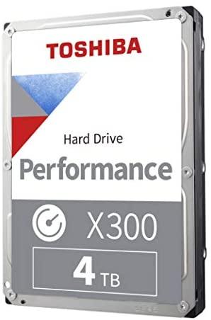 Toshiba X300 4TB Performance & Gaming 3.5-Inch Internal Hard Drive