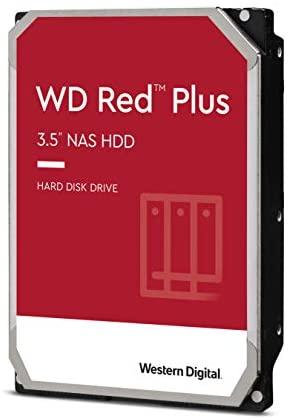 Western Digital 10TB WD Red Plus NAS Internal Hard Drive HDD