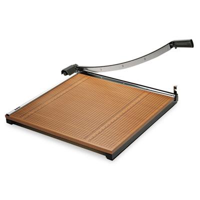 X-ACTO Square Commercial Grade Wood Base Guillotine Trimmer, 20 Sheets, 24" x 24"