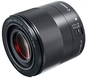 Canon EF-M 32mm f/1.4 STM Lens, Black - 2439C002