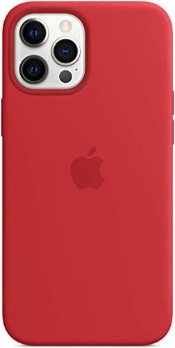 Apple Silicone Case with MagSafe (for iPhone 12 Pro Max) – RED
