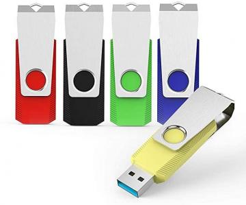KEXIN USB Flash Drive 32 GB 5 Pack USB 3.0 Drive