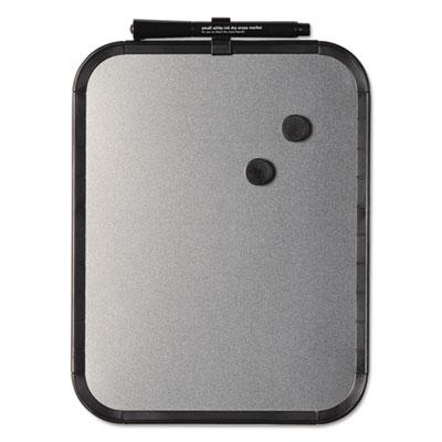Bi-silque MasterVision Magnetic Dry Erase Board, 11 x 14, Black Plastic Frame (CLK020402)