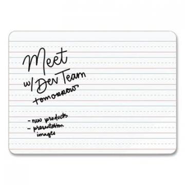 U Brands Double-Sided Dry Erase Lap Board, 12 x 9, White Surface, 10/Pack (483U0001)