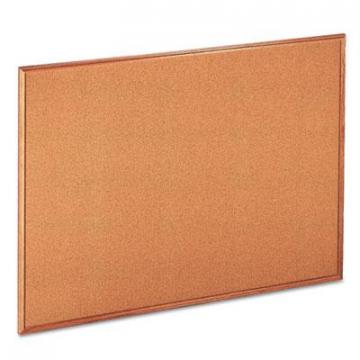 Universal Cork Board with Oak Style Frame, 48 x 36, Natural, Oak-Finished Frame (43604)