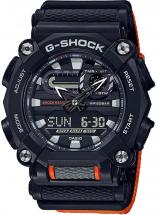 Casio Men's Analogue-Digital Quartz Watch with Fabric Strap GA-900C-1A4ER