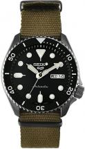 Seiko Men's Analogue Automatic Watch with Cloth Strap SRPD65K4