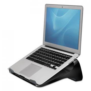 Fellowes Laptop Riser, 13 3/16 x 9 5/16 x 4 1/8, Black/Gray