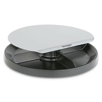Kensington Spin2 Monitor Stand, 14 x 14 x 3 1/4, Gray