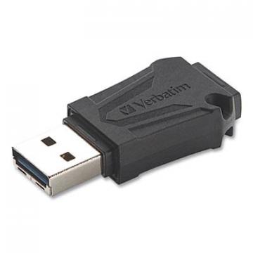 Verbatim ToughMAX USB Flash Drive, 64 GB, Black
