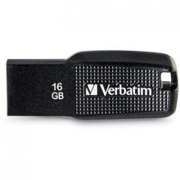 Verbatim 16GB Ergo USB Flash Drive - Black