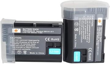 DSTE EN-EL15 (2550mAh/7.0V) Battery